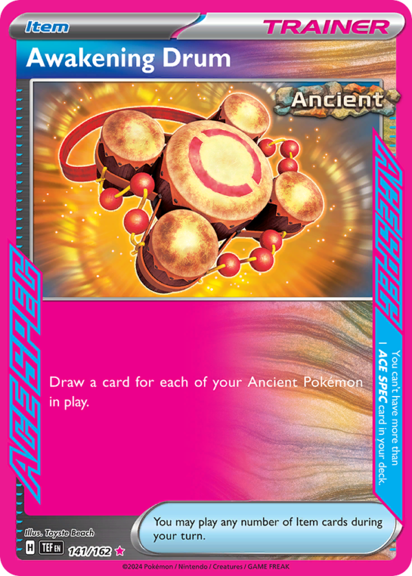 TEF - 141 - Awakening Drum - ACE SPEC Rare