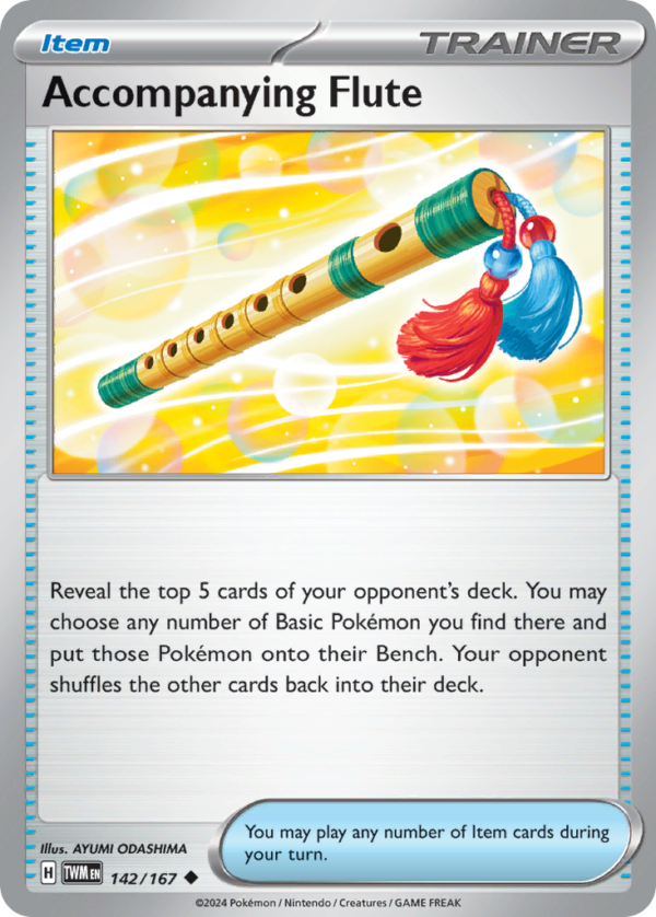 TWM - 142 - Accompanying Flute - reverse holo