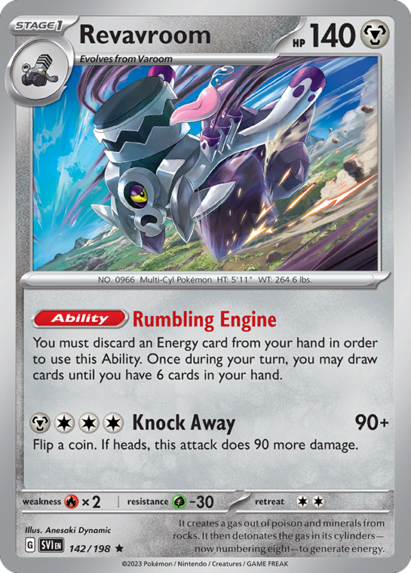 SVI - 142 - Revavroom - reverse holo