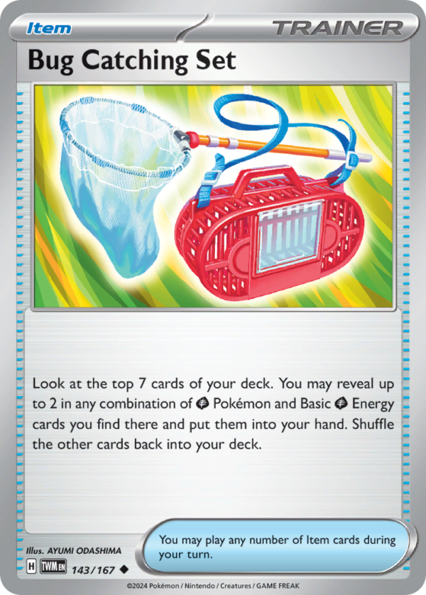 TWM - 143 - Bug Catching Set - reverse holo