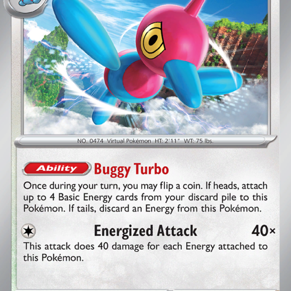 PAR - 144 - Porygon-Z - holo