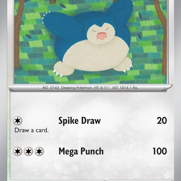 SSP - 144 - Snorlax - reverse holo