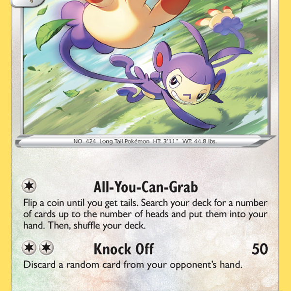 LOR - 145 - Ambipom - reverse holo