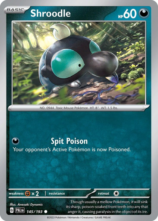 PAL - 145 - Shroodle - reverse holo