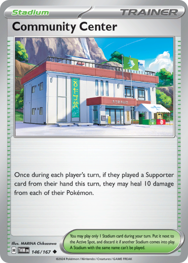 TWM - 146 - Community Center - reverse holo