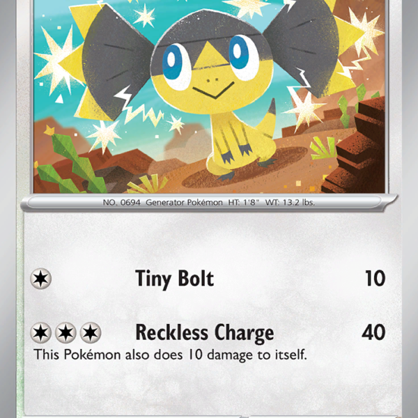 SSP - 154 - Helioptile - reverse holo