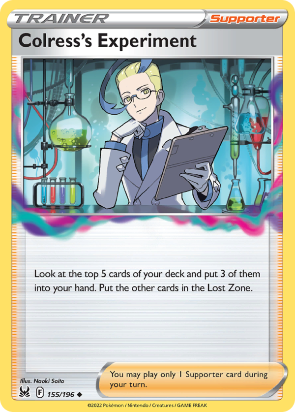 LOR - 155 - Colress's Experiment - reverse holo