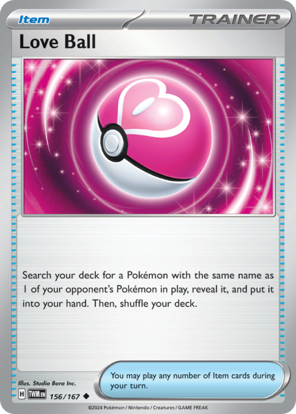 TWM - 156 - Love Ball - reverse holo