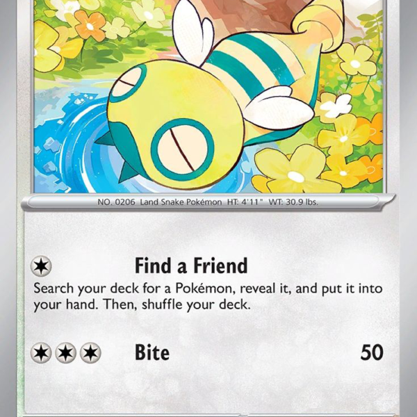 PAL - 156 - Dunsparce - reverse holo