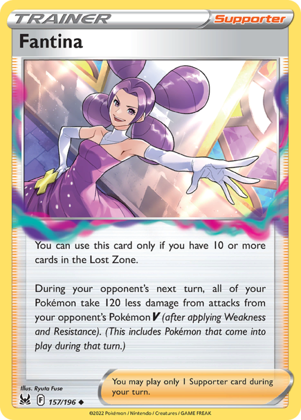 LOR - 157 - Fantina - reverse holo