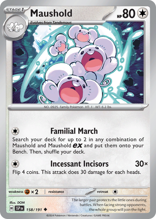 SSP - 158 - Maushold - reverse holo