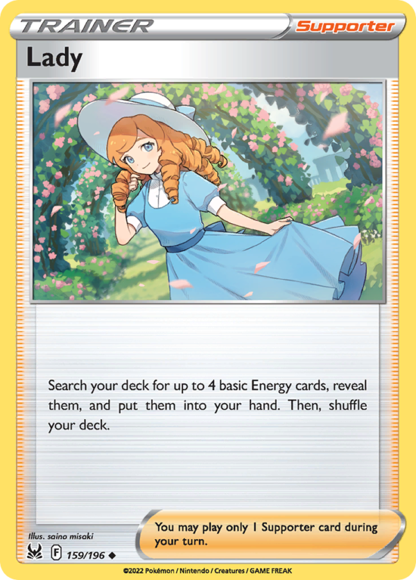 LOR - 159 - Lady - reverse holo
