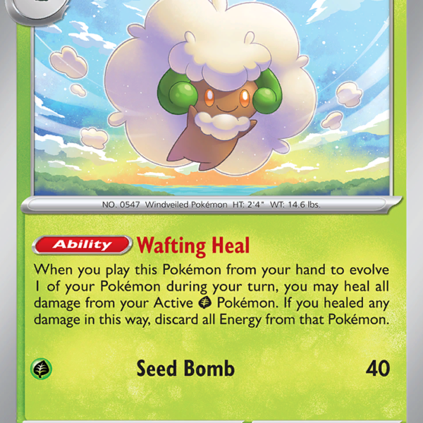 TEF - 015 - Whimsicott - holo