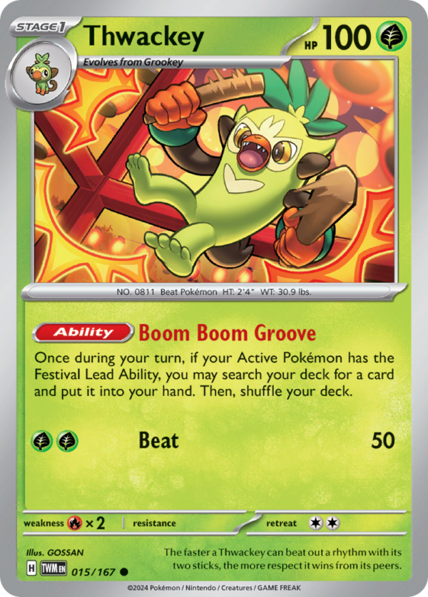 TWM - 015 - Thwackey - reverse holo