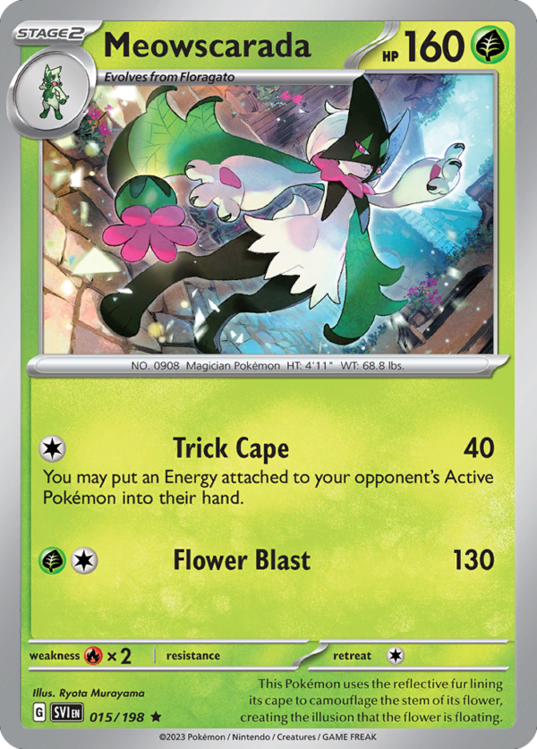 SVI - 015 - Meowscarada - holo