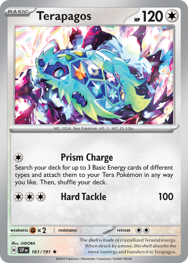 SSP - 161 - Terapagos - reverse holo