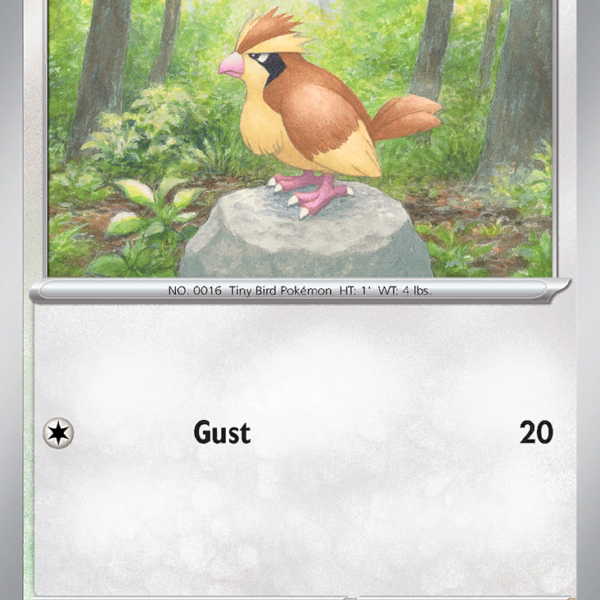 OBF - 162 - Pidgey - reverse holo