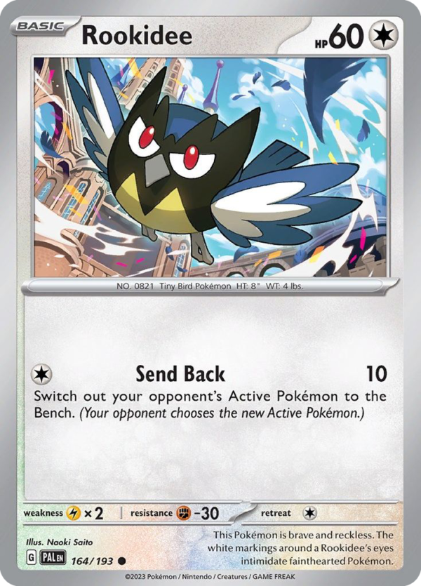PAL - 164 - Rookidee - reverse holo