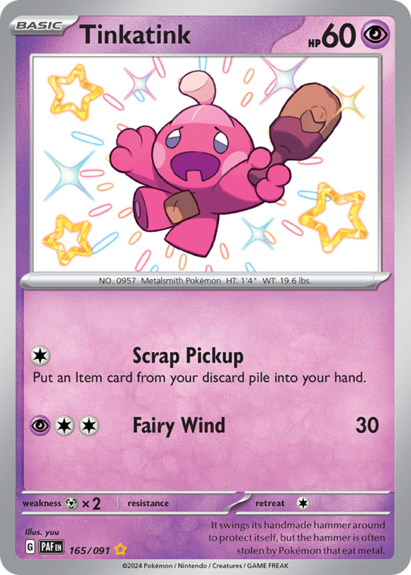 PAF - 165 - Tinkatink - Shiny rare