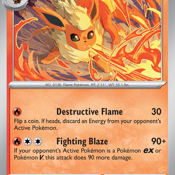 SVP - 167 - Flareon - black star promo