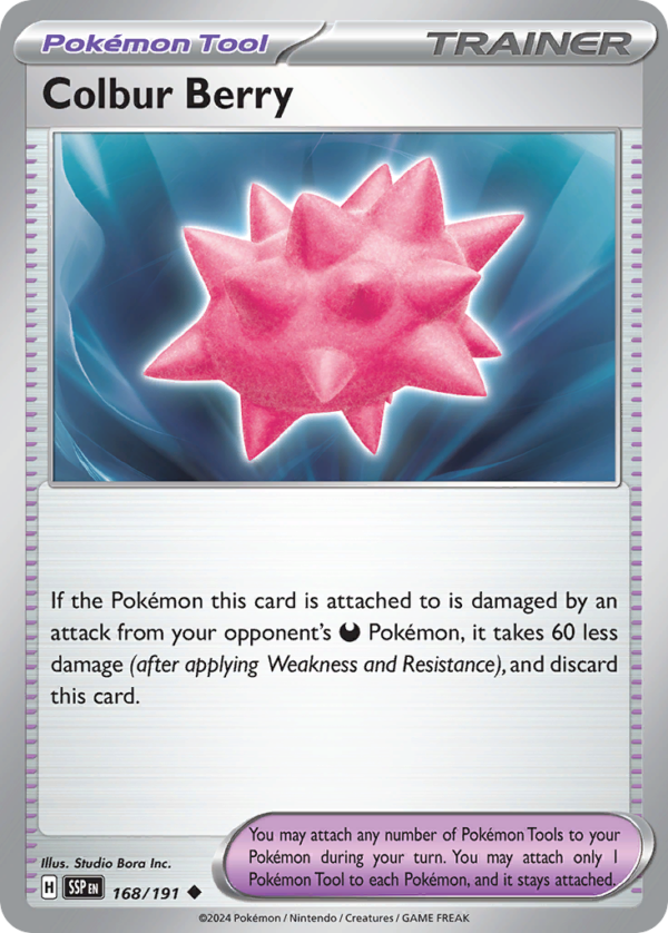 SSP - 168 - Colbur Berry - reverse holo