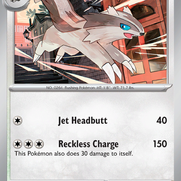 OBF - 168 - Linoone - reverse holo