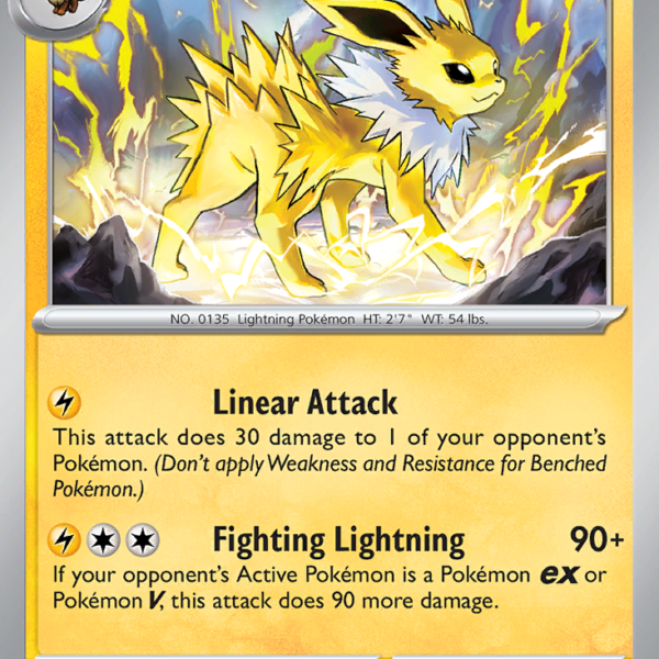 SVP - 169 - Jolteon - black star promo