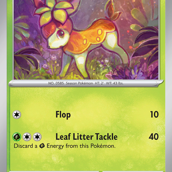 TEF - 016 - Deerling - reverse holo