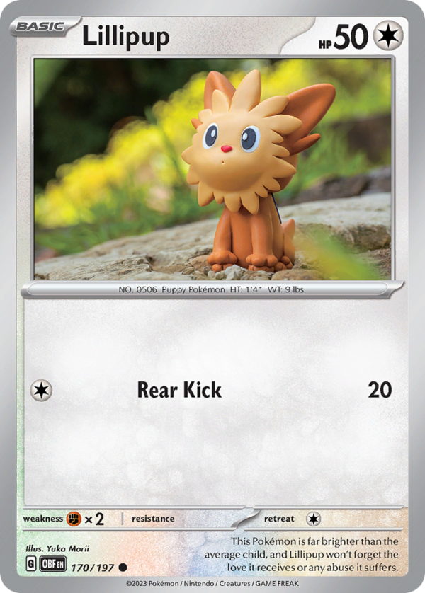 OBF - 170 - Lillipup - reverse holo