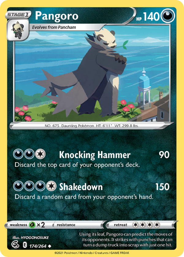 FST - 174 - Pangoro - reverse holo