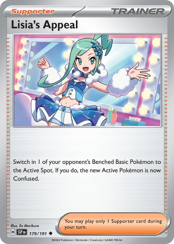 SSP - 179 - Lisia's Appeal - reverse holo