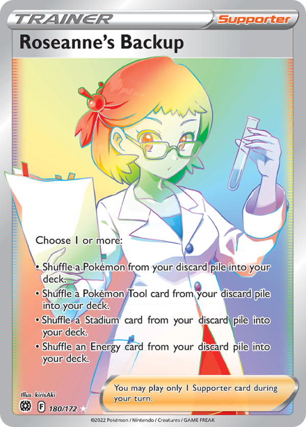 BRS - 180 - Roseanne's Backup - Secret Rare