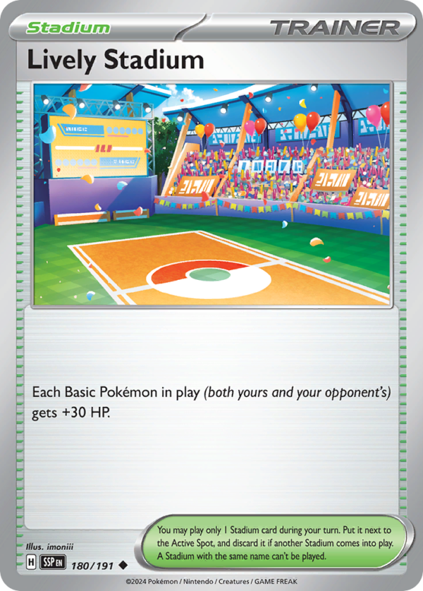 SSP - 180 - Lively Stadium - reverse holo