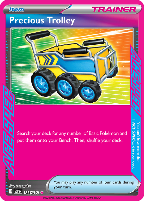 SSP - 185 - Precious Trolley - ACE SPEC Rare