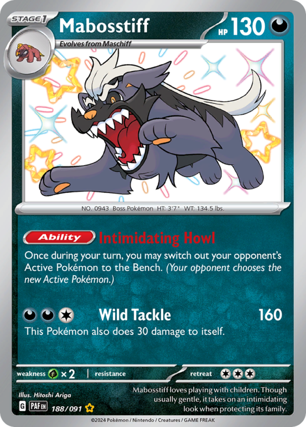PAF - 188 - Mabosstiff - Shiny rare