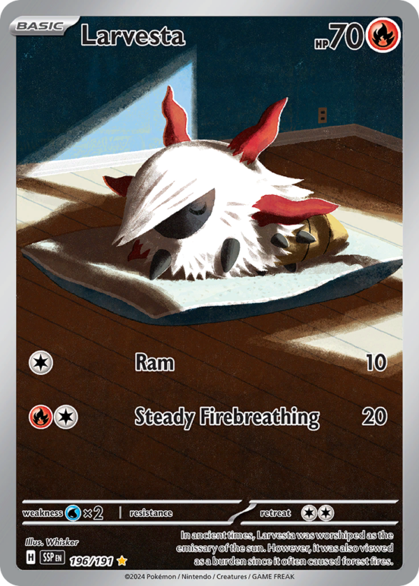 SSP - 196 - Larvesta - Illustration rare