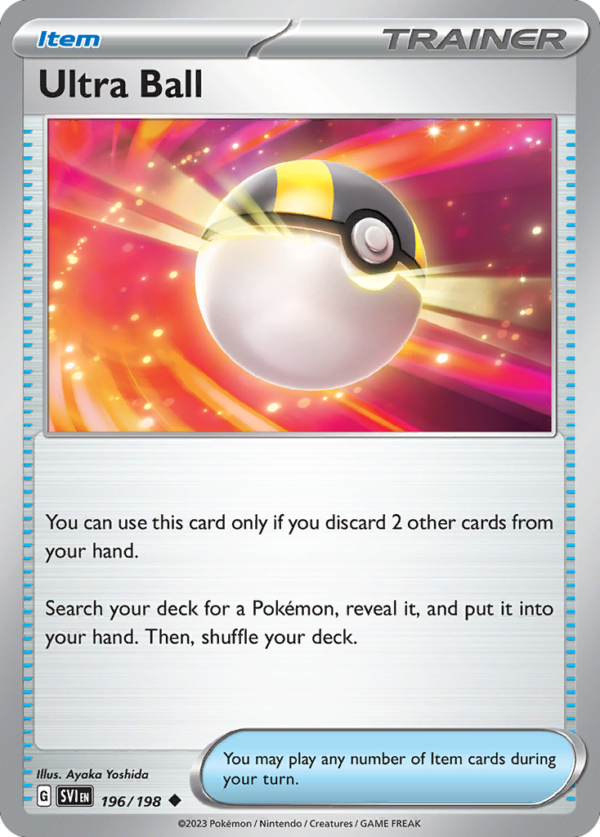 SVI - 196 - Ultra Ball - reverse holo