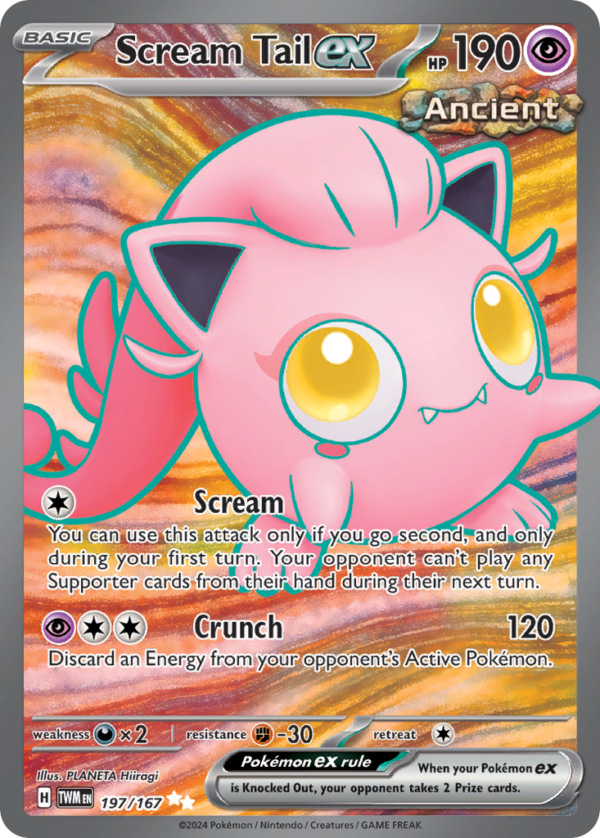 TWM - 197 - Scream Tail ex - Ultra Rare