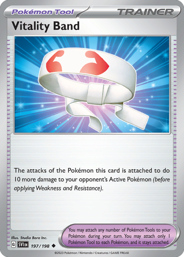 SVI - 197 - Vitality Band - reverse holo