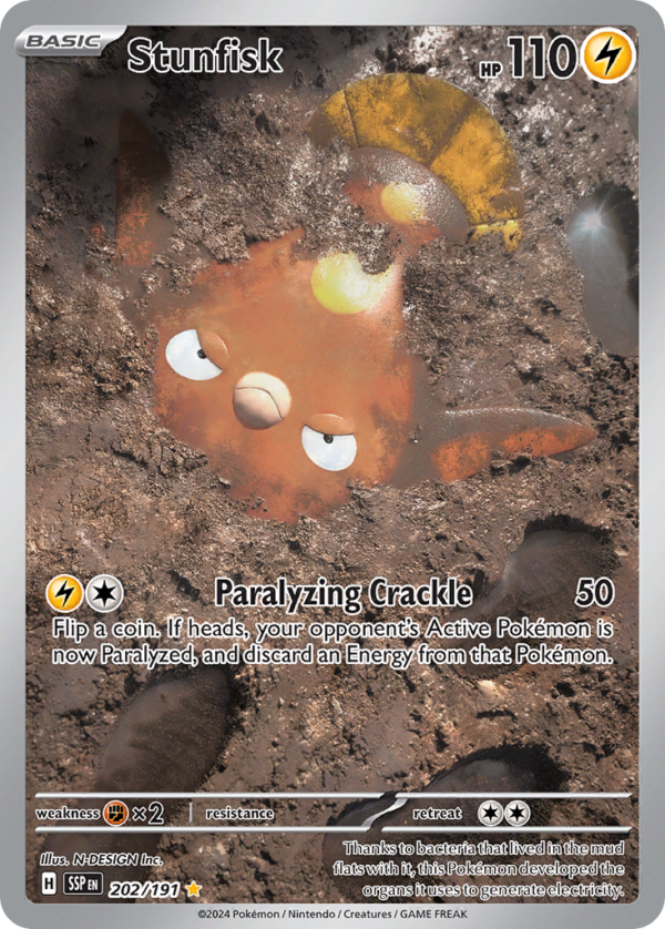 SSP - 202 - Stunfisk - Illustration rare