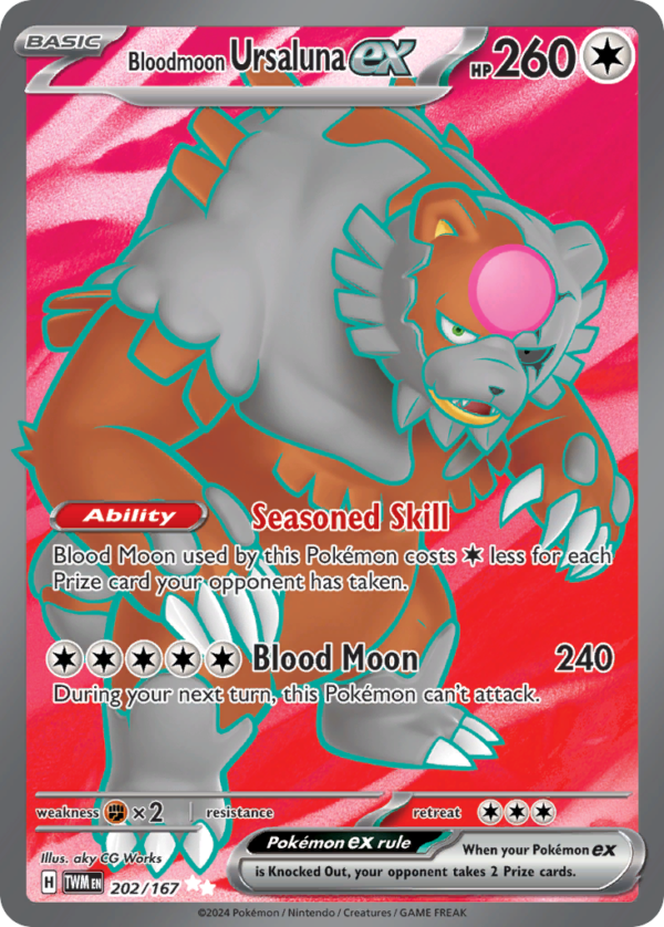 TWM - 202 - Bloodmoon Ursaluna ex - Ultra Rare