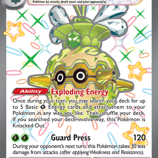PAF - 212 - Forretress ex - Shiny Ultra Rare