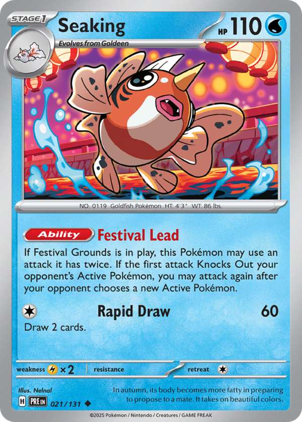 PRE - 021 - Seaking - masterball