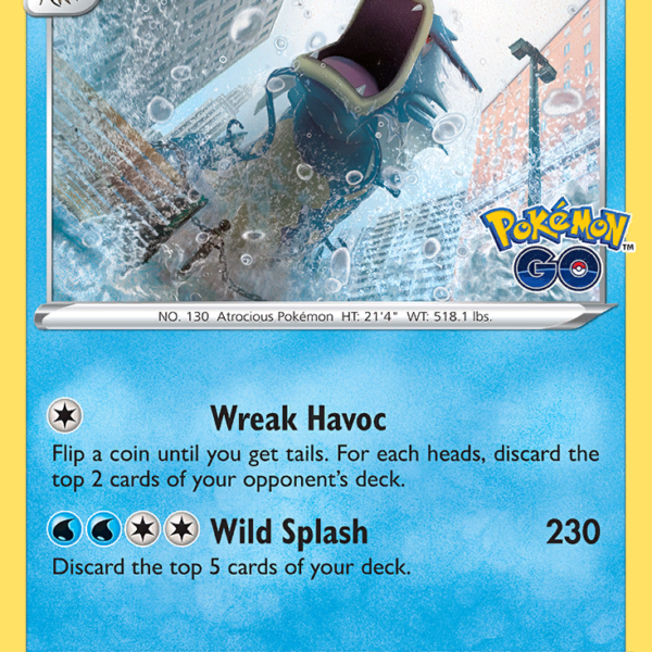 PGO - 022 - Gyarados - reverse holo