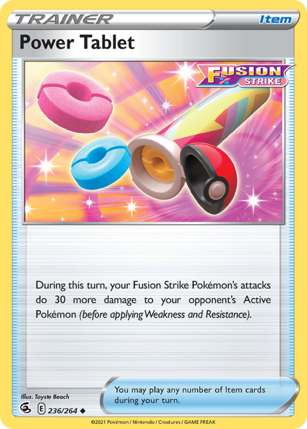 FST - 236 - Power Tablet - reverse holo