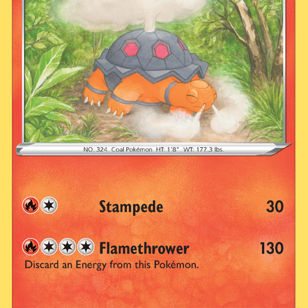 LOR - 023 - Torkoal - reverse holo