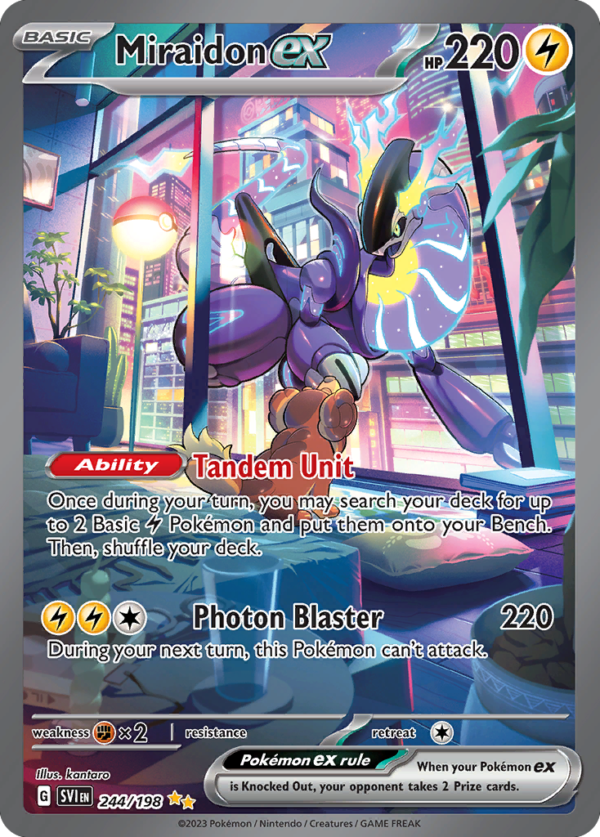 SVI - 244 - Miraidon EX - Special illustration rare