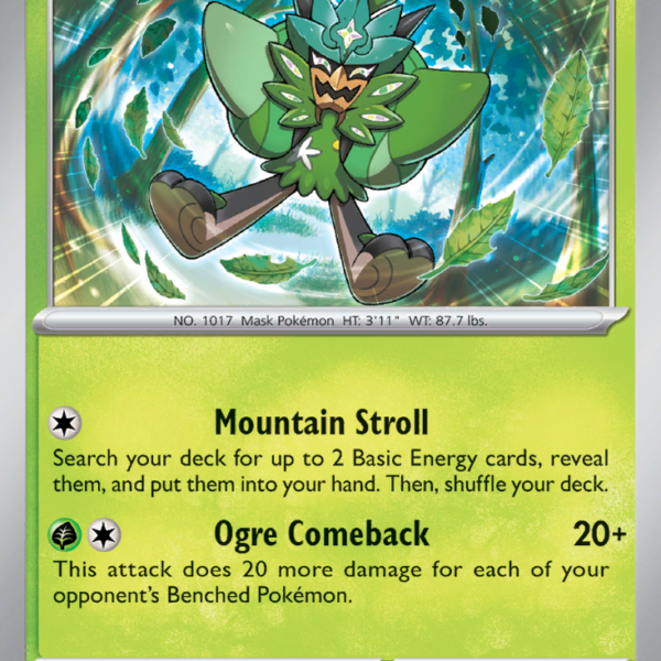 TWM - 024 - Teal Mask Ogerpon - holo