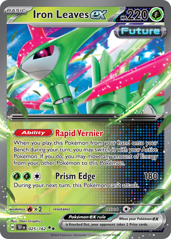 TEF - 025 - Iron Leaves ex - Double rare
