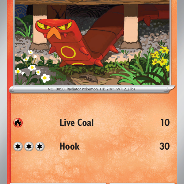 SSP - 027 - Sizzlipede - reverse holo